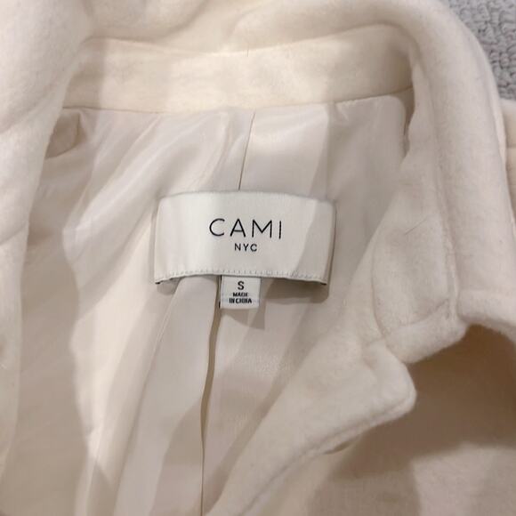 CAMI NYC Viera ruffled wool-felt coat - Picture 6 of 7